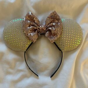 Customer Gold and Rose Gold Minnie Ears